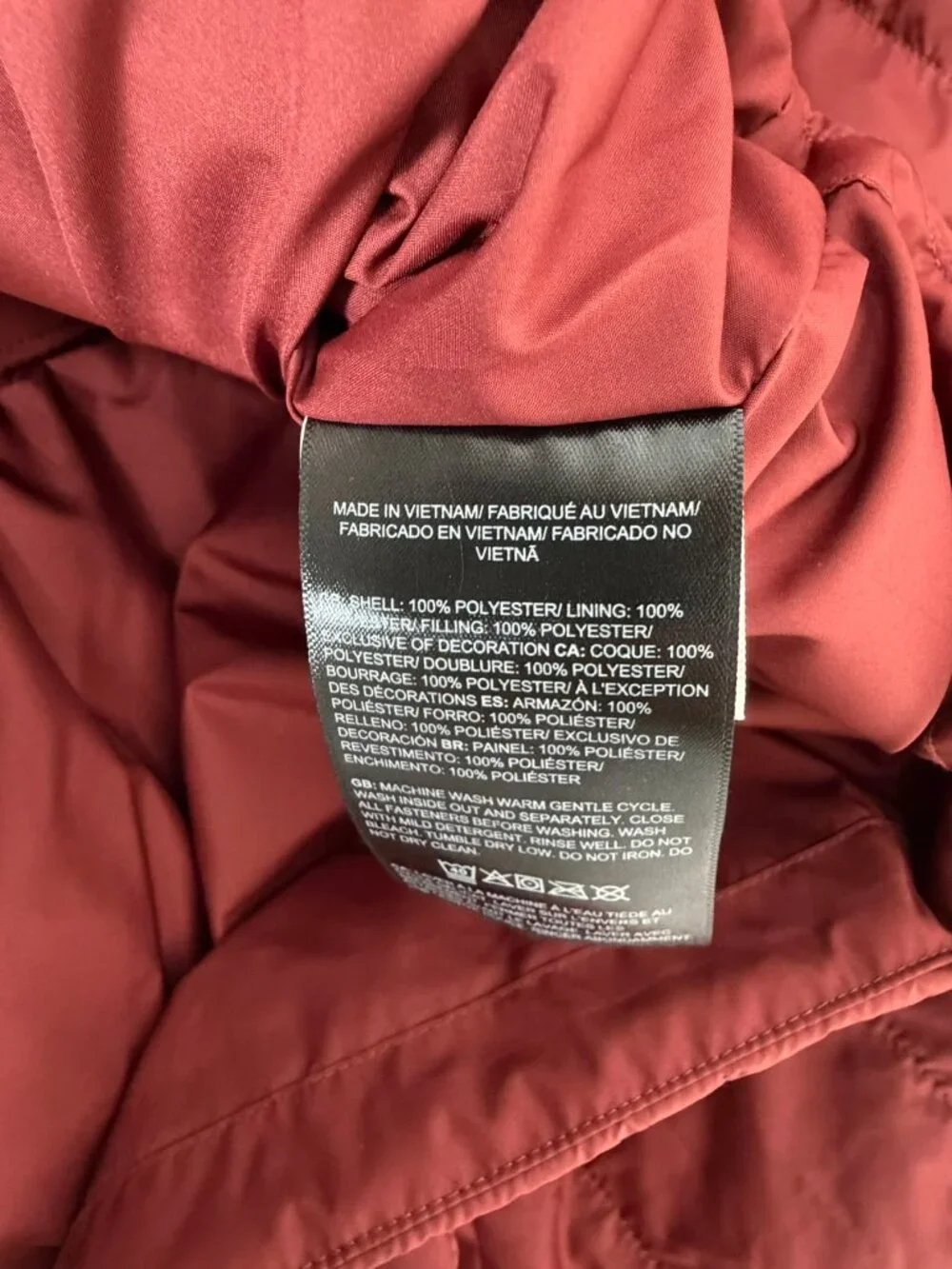 The North Face Junction Insulated Jacket 'Sumac' NF0A88WHOVO size M